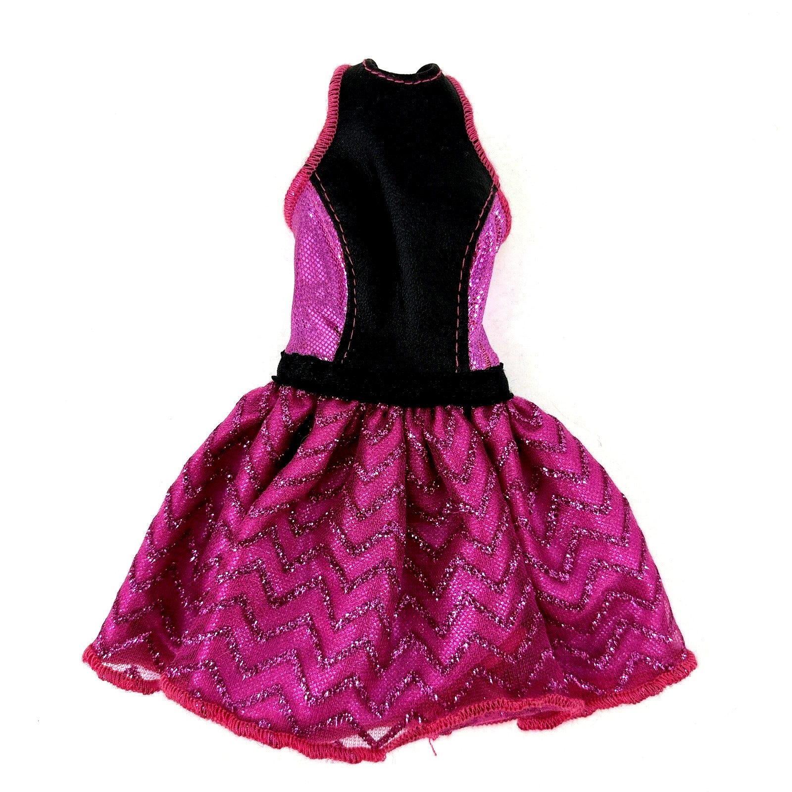 Barbie Doll Endless Curls Nikki Doll Party Dress Pink Black 