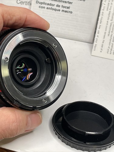 Minolta Vivitar 2X Macro Focusing Tele-Converter 1::1 ratio MD/ MC Mount Japan - Picture 4 of 6