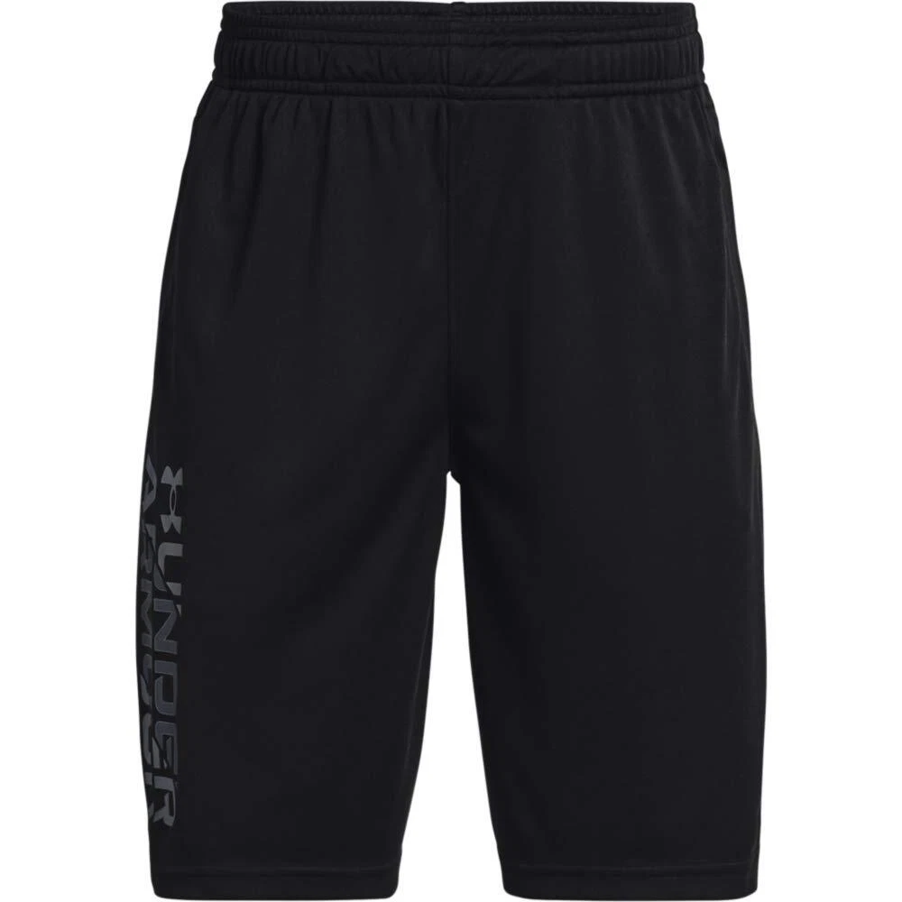 Under Armour Boys Big Kid Prototype 2.0 Wordmark Shorts Black