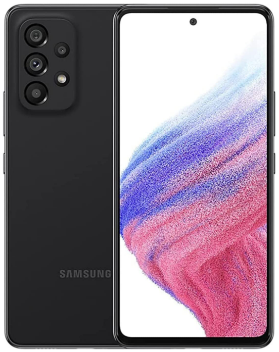 Samsung Galaxy A53 5G SM-A536U Unlocked 128GB Black Very Good