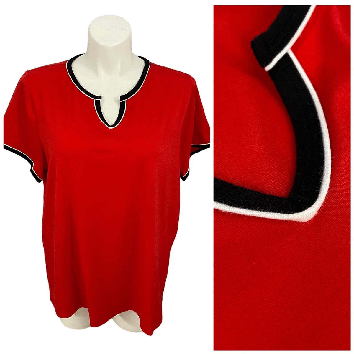 Red top size 24 sales