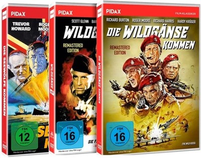Die Wildgänse kommen + Wildgänse 2   Sie fliegen wieder (Bonus: Die Seewölfe....