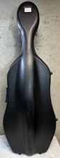 Bellafina ABS Hard Shell Cello Case 1/2 Size Wheels, Straps, Keys, Carry Handle