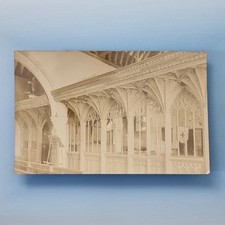 Minehead Postcard C1920 Real Photo Somerset Church Of St Michael Interior