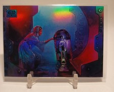 2024 Topps Chrome Star Wars Galaxy #90 YOU ARE OUR ONLY HOPE Blue Refractor /150