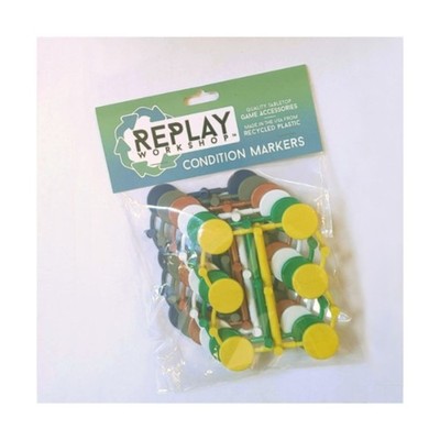Atlas Tabletop Accessories Recycled Plastic Condition Markers - 1'' Round New