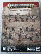 The Red Revelation Regiment AOS Khorne Chaos Age Of Sigmar Sealed