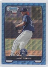 2012 Bowman Chrome Prospects Redemption Refractor Blue Wave Joe Ross #BCP107 0p8