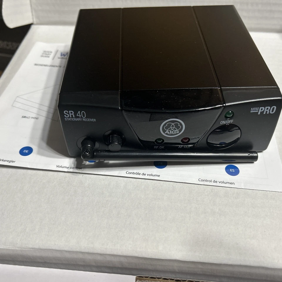 AKG WMS40 Mini Instrumental Set (US25C) Wireless Instrument Bodypack System - Image 3 of 4