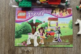 LEGO&reg; Friends 41003 Olivia&rsquo;s Newborn Foal Missing Some Ribbons With Instructions