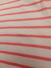 LAKE Women's Papaya Tank Gown in orange and white stripe 100% pima cotton xs — photo 4