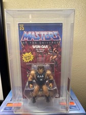 Mattel MOTU Origins Mattel Creations Wun-Dar  Action Figure 2022 Graded AFA 85