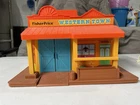 Vintage Fisher-Price Little People Western Town Playset