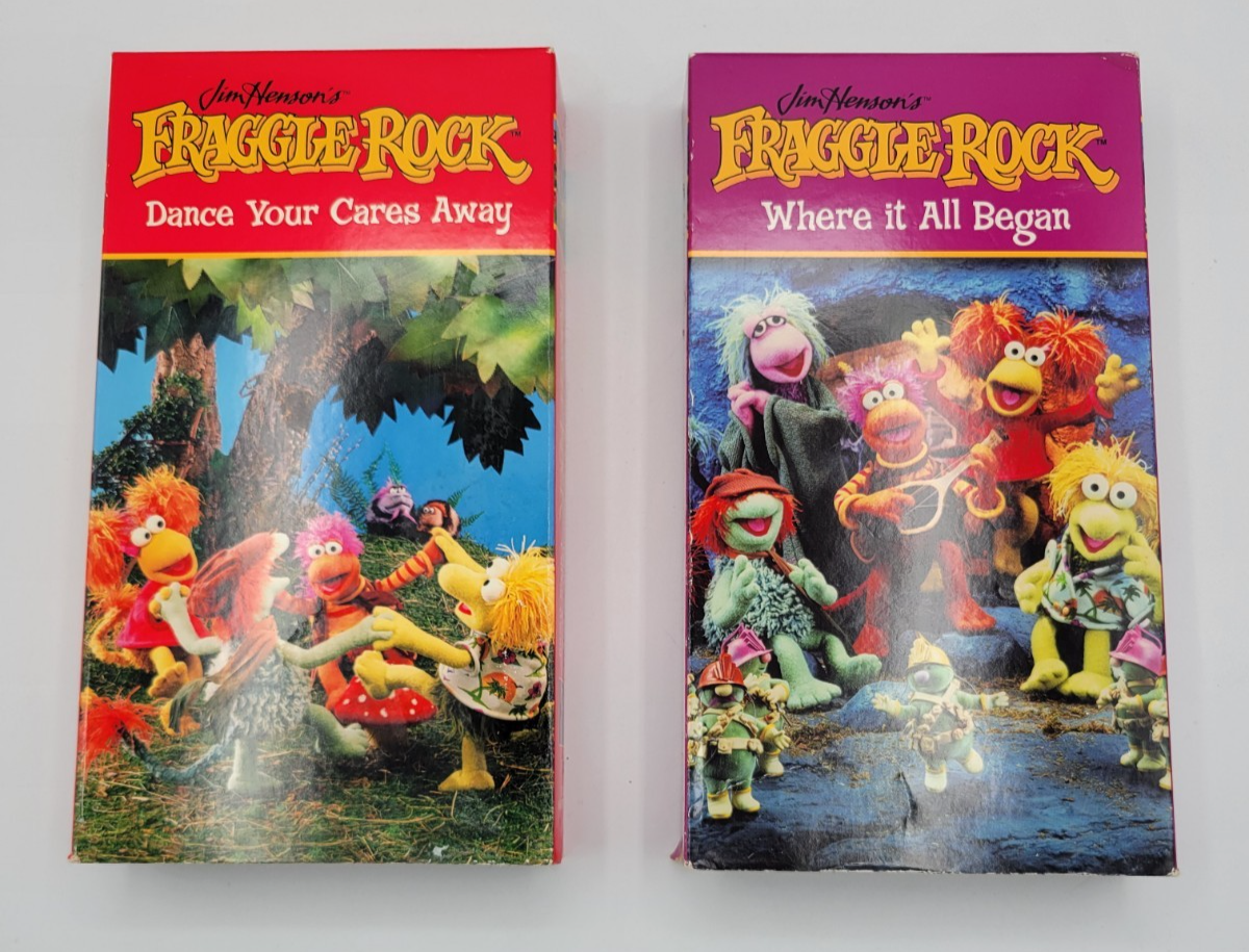 Vintage Fraggle Rock with the Muppets VHS Lot of 6 Rare Look | eBay