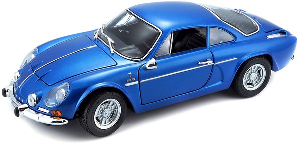 Bburago Modellauto Alpine Renault A110 Stradale Blau MaßStab 1:18 SammlerstüCk-image