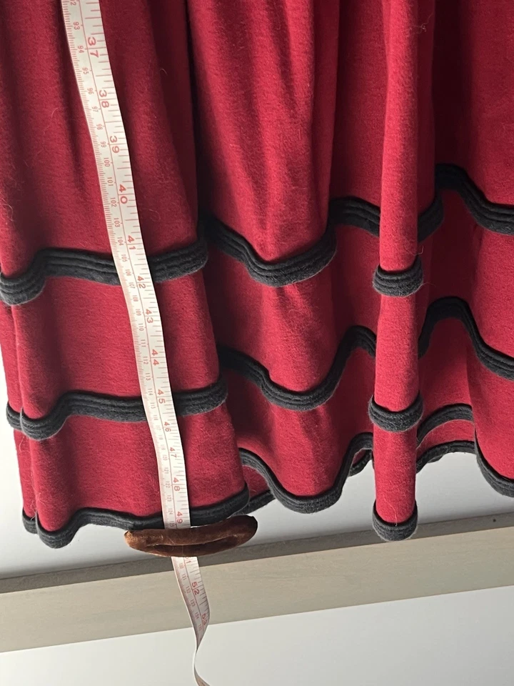 Редкое 1980-х Betsey Johnson панк этикетка красный без спинки падение талии платье с карманами! - Изображение 3 из 4