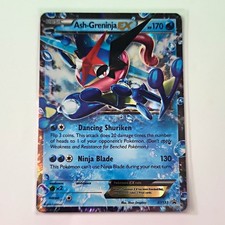Ash-Greninja EX XY133 XY Promo Holo 170 HP Pokemon TCG Carta Pokemon Età 4+