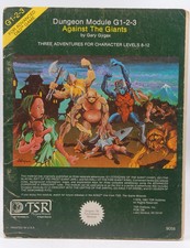 Dungeon Module G1-2-3 Against the Giants (Adv...