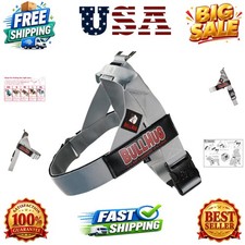 Adjustable Dog Harness No Pull No Choke For English Bulldogs French Bull... Adjustable Dog Harness No Pull No Choke For English Bulldogs French Bull...
