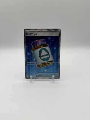 Pokemon Me: Ascended Heroes N's PP Up 262/217 Full Art