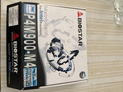 Biostar P4M900-M4, Socket 478, Intel Motherboard