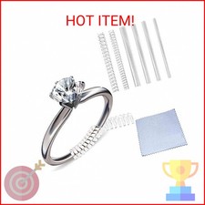 Ring Sizers for Loose Rings, Eiito Ring Size Adjuster Spacers or Tightener, Invi