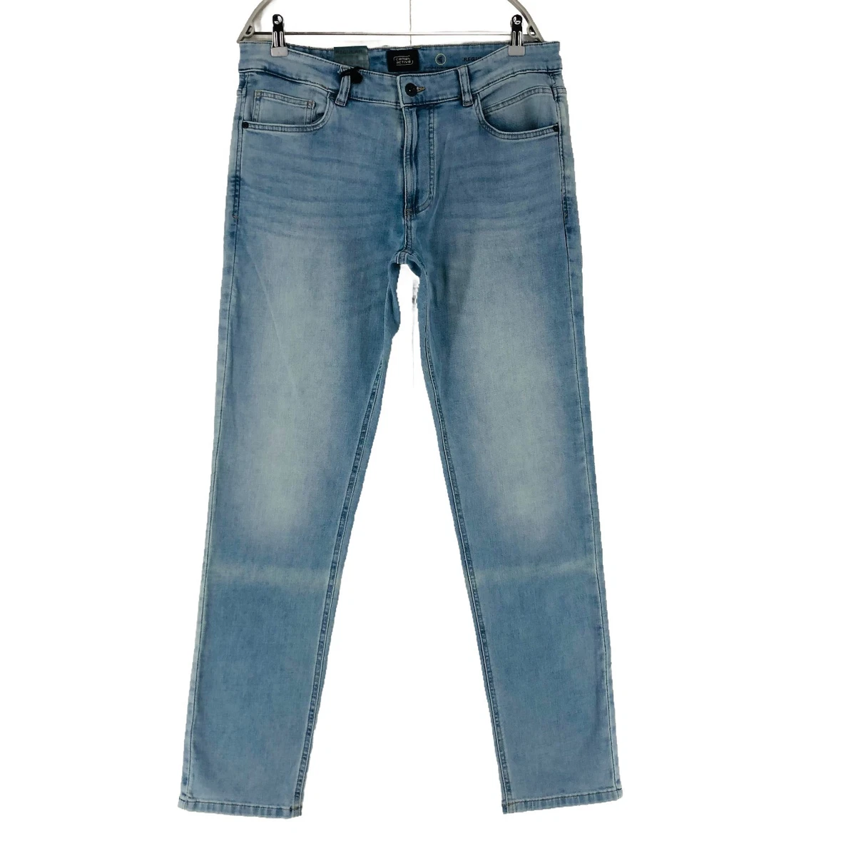 camel active Heren 488895/9d19 Jeans, ocean blue, 40W / 36L