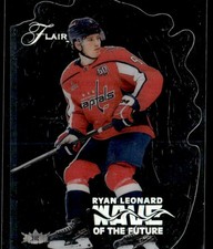 2025-26 UD Flair Wave of the Future SP Ryan Leonard #WF-12