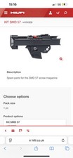 Hilti Kit SMD 57 vecchio stile 