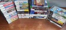 Lot of 45 Cases w Manuals/Inserts Nintendo DS 3DS Wii PSP PS4 PS5 XBOX*NO GAMES*