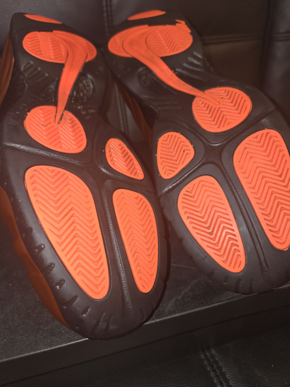 Solid Mens Custom Nike Foamposite Pro (Hyper Crim… - image 13