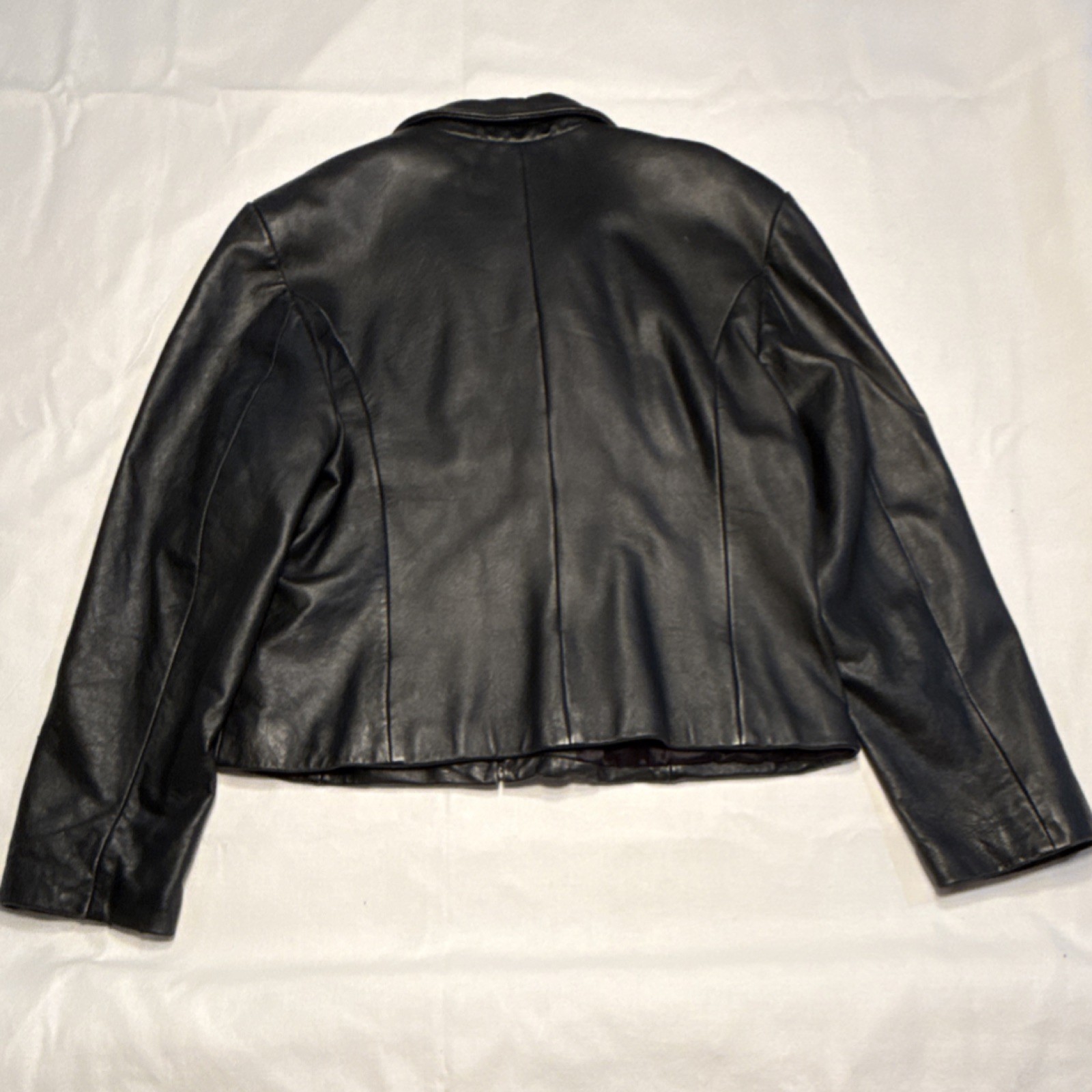 Wilsons Black Leather Women's Basic Jacket Size L… - image 3