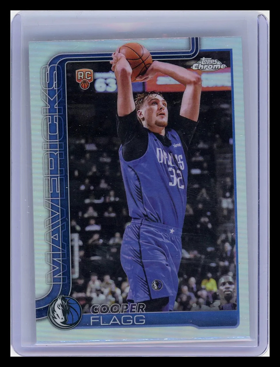 Cooper Flagg - 2025 Topps Chrome Rookie Card Refractor #251