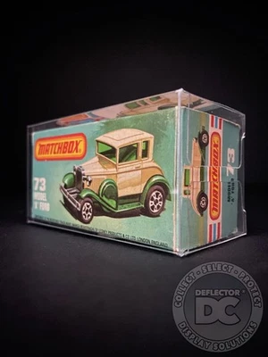 DEFLECTOR DC® Matchbox Lesney 75 SuperFast Series DISPLAY CASE
