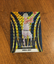 Nikola Jokic 2024-25 Panini Mosaic Elevate Yellow Reactive Prizm #20 Nuggets /99