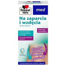 Doppelherz Med Bustine per stitichezza e flatulenza, 10 pezzi.