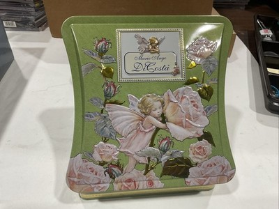 Marie Ange Di Costa Embossed Fairy Collectable Biscuit Musicbox Tin Italy