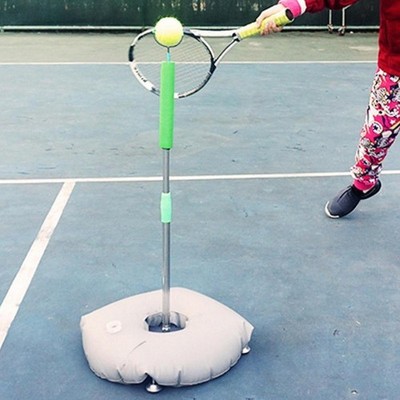 Tennis Ball Tennis Simulator Aid Single Training Device Self Practice Rebounder