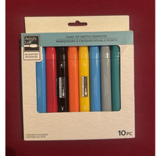 Artist's Loft Necessities Dual Tip Sketch Markers Set, 10 pc, Multicolor