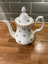 Pall Mall Ware Floral Tea Pot Made In England Vintage