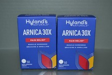  2 Hyland's ARNICA 30X Pain Relief, 50 Quick Dissolving Tablets, Exp. 05/2026