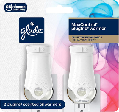 Glade PlugIns Air Freshener Warmer, Scented and Essential Oils for Home and Bath