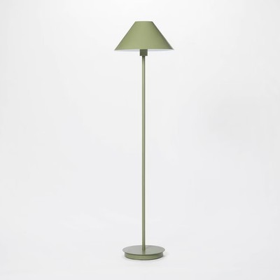 Stick Metal Floor Lamp (Includes LED Light Bulb) Green - Threshold designed