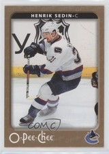 2006-07 O-Pee-Chee Henrik Sedin #477 HOF 0r7h