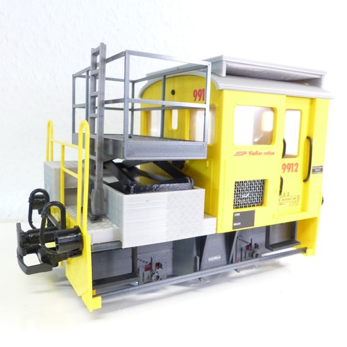 LGB Spur G 9912 Triebwagen Viefier retica der RhB mit Sound RH1843 o. | Condition: Gebraucht