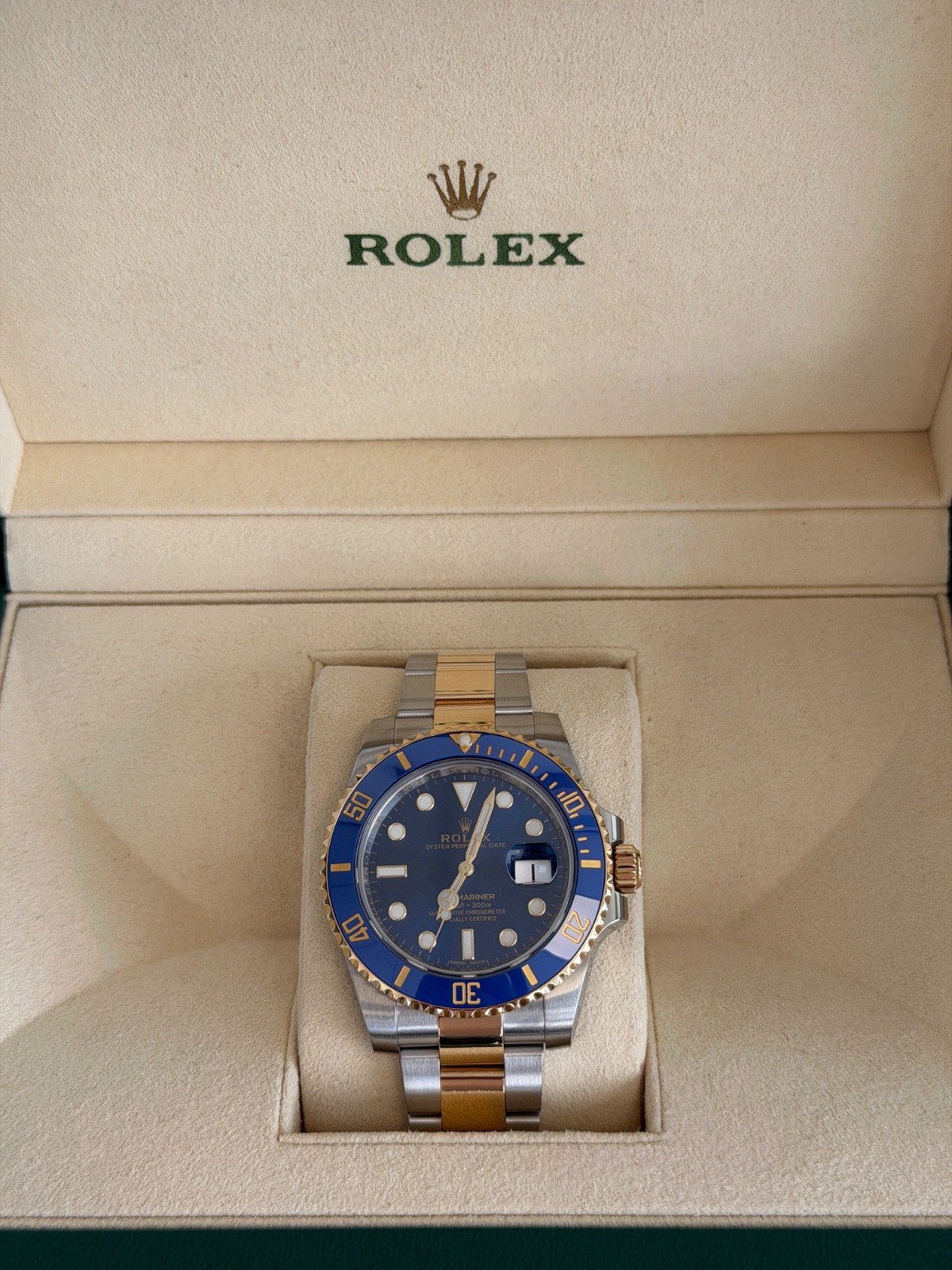 Rolex Submariner Date Bluesy 116613LB 2019