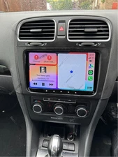 32G Android Auto Wireless CarPlay Radio GPS FM 9" For VW Golf MK5 MK6 2003-2014