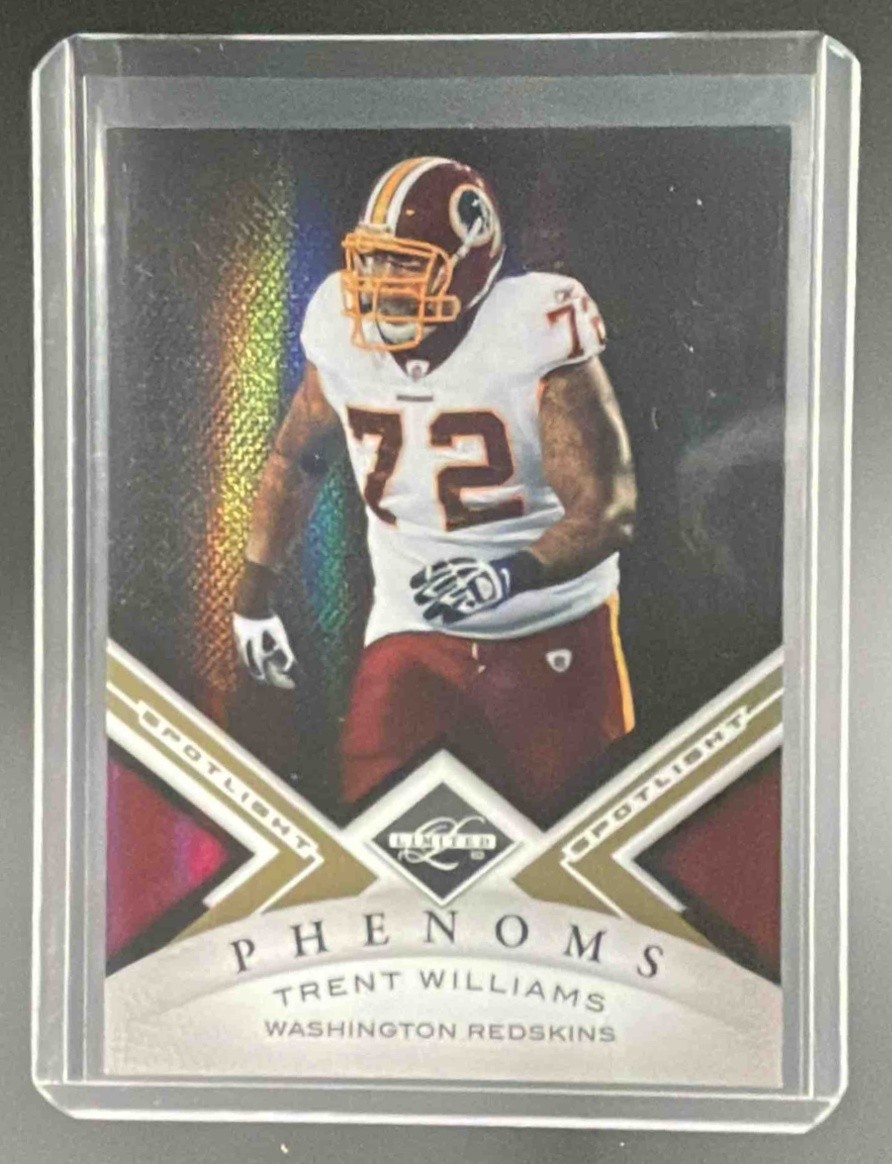 Trent Williams Panini Limited #199 Gold Spotlight