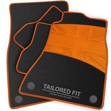 To fit Audi Cabriolet 1992-2002 Tailored Car Mats Luxury Black [UFW]