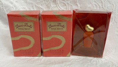 Nina Ricci Deci de La Eau de Toilette 7.5ml x3 SET Vintage Rare Perfume [NEW]